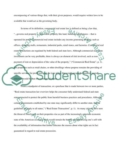 The Legal Side Surrounding Real Estate