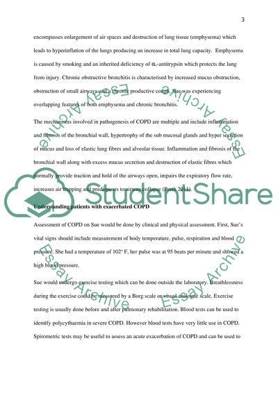 Care of Patients With Exacerbation of Chronic Obstructive Pulmonary Disease
