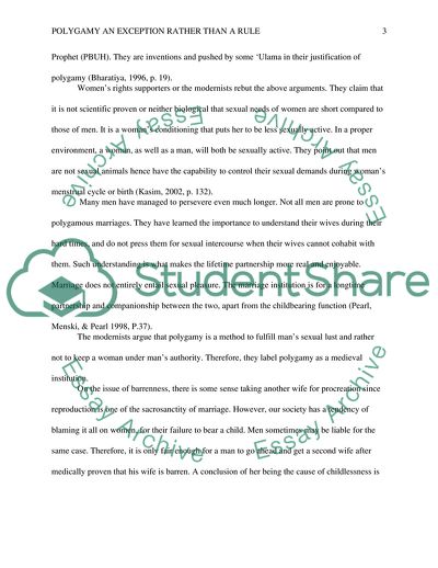 Polygamy in Islamic Law