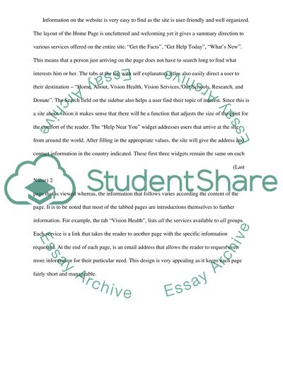 Lighthouse international website review