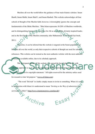 Islamic Literature from Different Perspectives