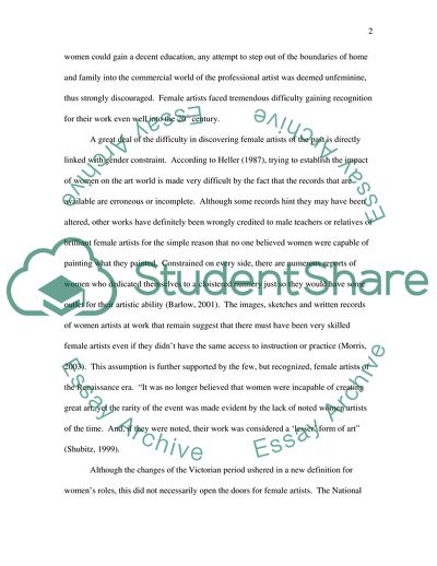 Where are the Women in Art