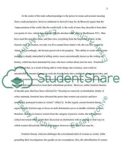 A Feminist Examination of Pride and Prejudice