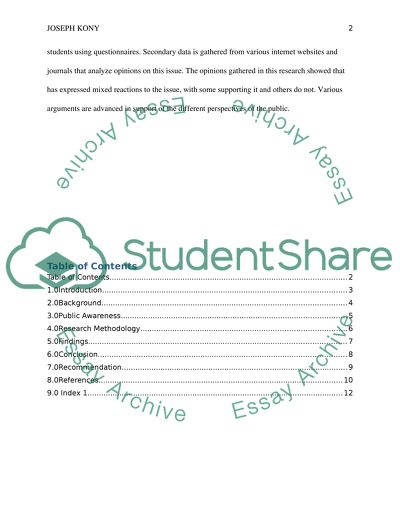 Lets Talk about Joseph Kony