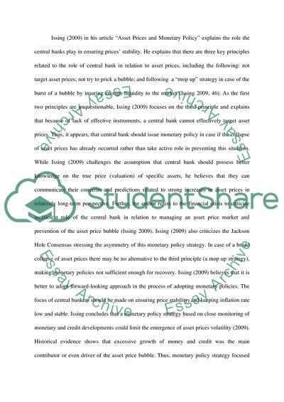 Effects of Federal Reserve Monetary Policy on the US Asset Prices