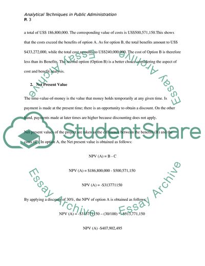 Analytical Techniques in Public Administration