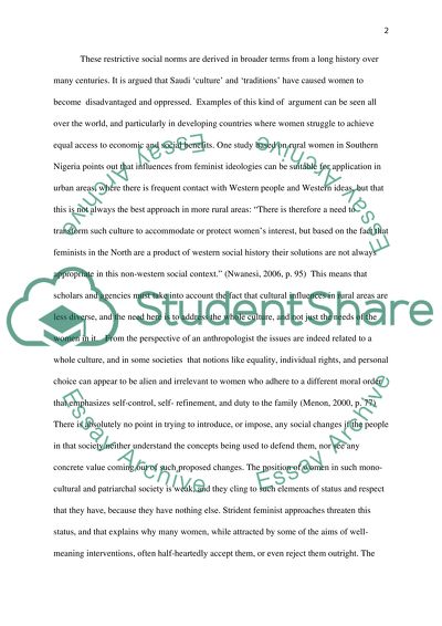 Societal norms and rules in Saudi Arabia