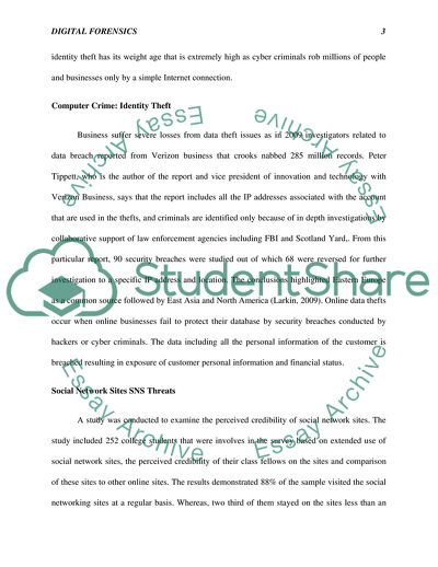 Digital Forensic Crimes