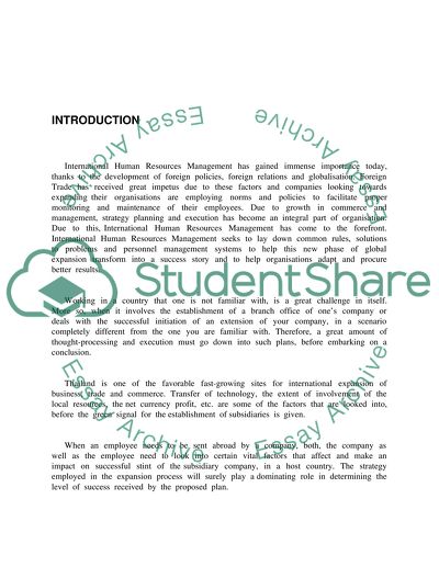 International Management 2