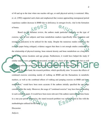 Literature critique/review