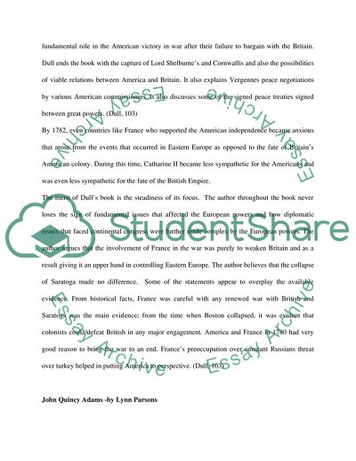 A Diplomatic History of the American Revolution by Jonathan R. Dull