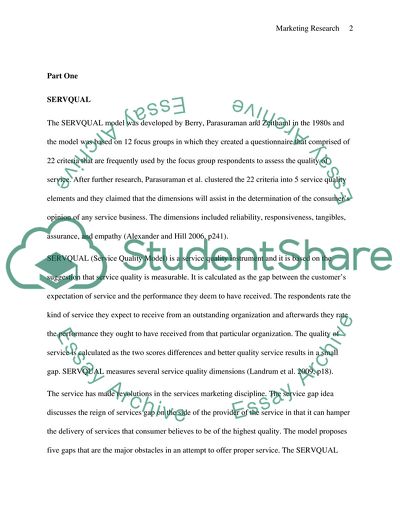 Customer Satisfaction at University: A Survey Analysis and an Evaluation of Research Methods