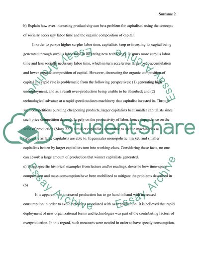 Political Economic Organization