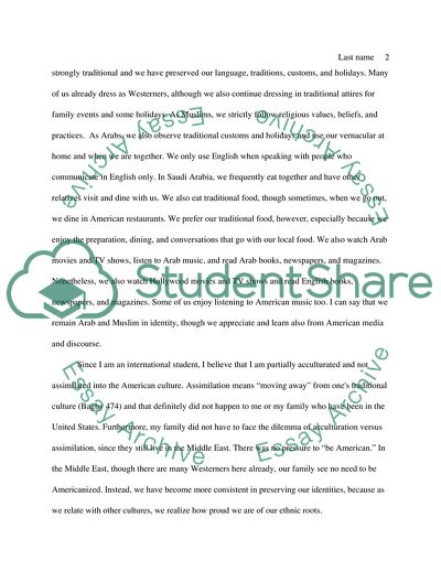 The American Culture: Religious and Cultural Identity