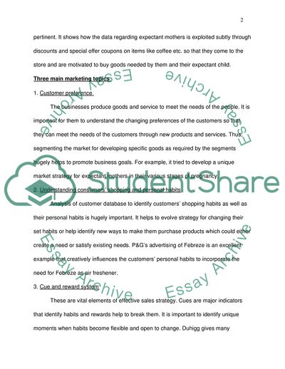 Analyzing Data and Buying Behavior of Customers