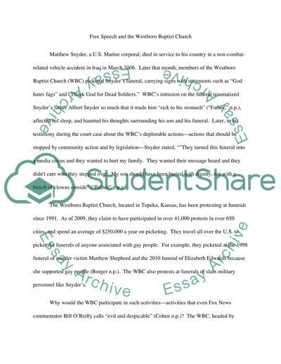 Essays Examples English Westboro Baptist Church Or Current Controversial Topic Essays In Science also Thesis Examples For Argumentative Essays Westboro Baptist Church Or Current Controversial Topic Essay Poverty Essay Thesis