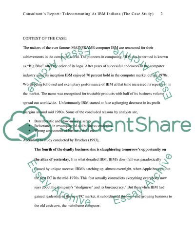 Physical Changes Needed for Implementing Telecommuting