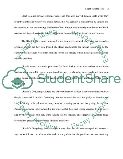 The Significance of Lincolns Gettysburg Address