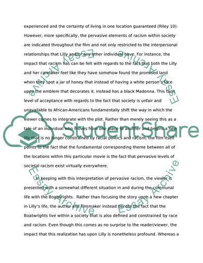 Lilys Perpective on racisim