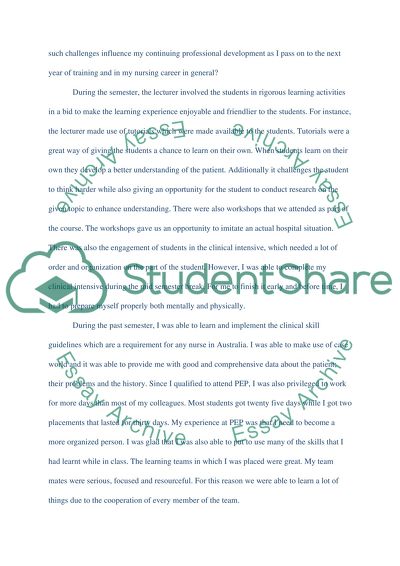 Clinical Diversity Analysis on a Nursing Subject