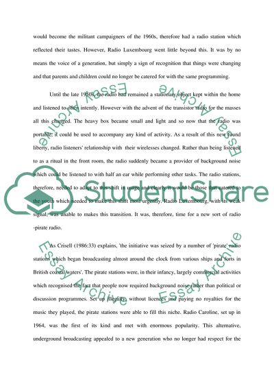 How Did Radio in the 1960s Mark the Changing Social Order in the UK and US