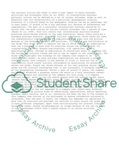 International Business In Google