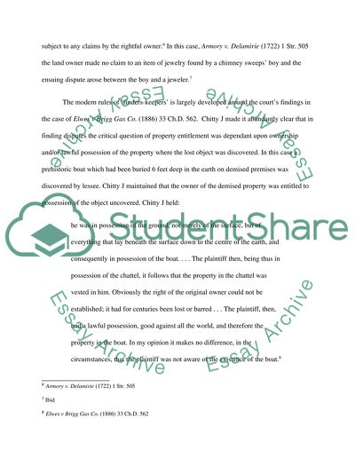 The Modern Rules of Finders-Keepers