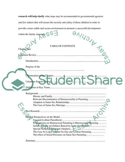 Children Raised by Same-Sex Parental Partners