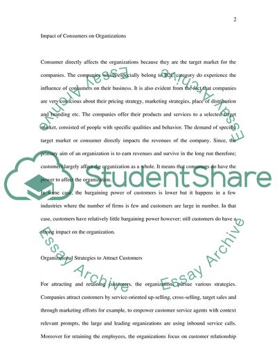 Consumer Sovereignty and their Impact on Organizations and Society