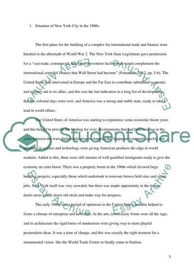 History Of The World Trade Center