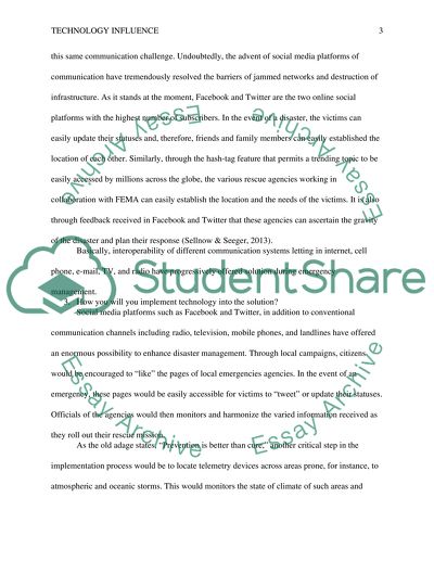 Role of Technology in Emergency Communications