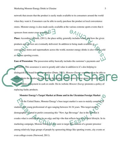 Marketing Monster Energy Drink in Ukraine