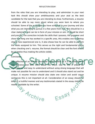 Writinh a Well-Documented Resume
