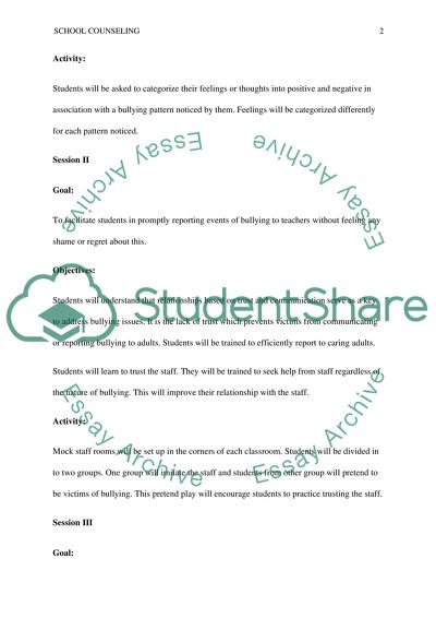 Creating a Bullying Prevention Unit for Students of 8th Grade