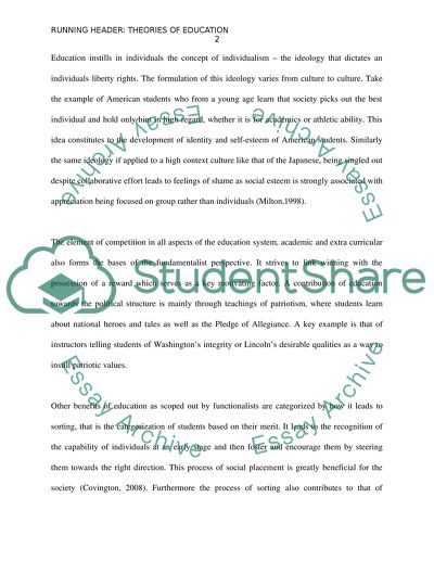 Influence of the Institute of Education on the Needs of Society