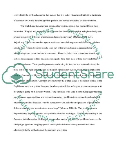 Mediation and the Alternative Methods of Settling Disputes: the English Civil System