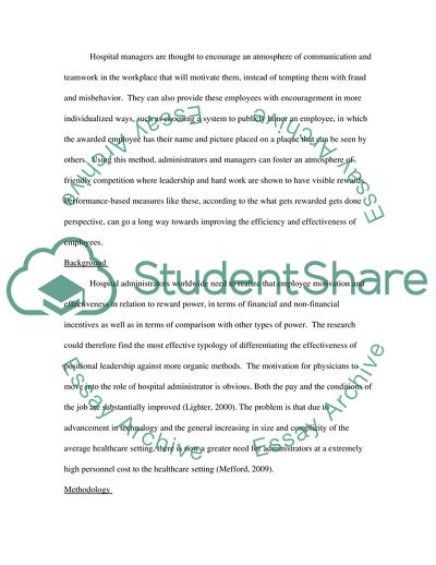 Multinational Hospital Administration