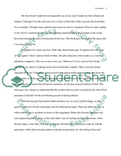 What A New Earth Book by Eckhart Tolle Means to Me