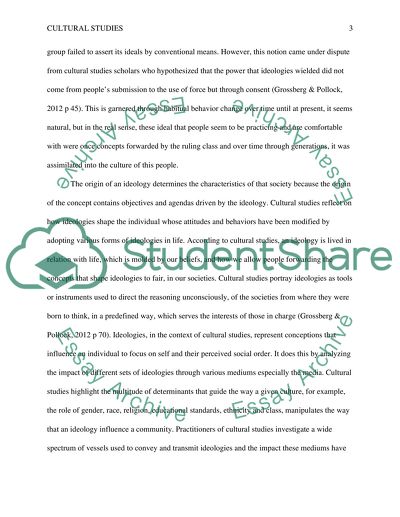 Analysis of Cultural Studies