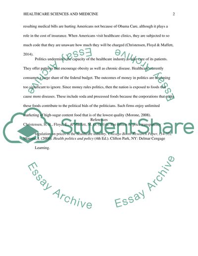 Healthcare Sciences and Medicine