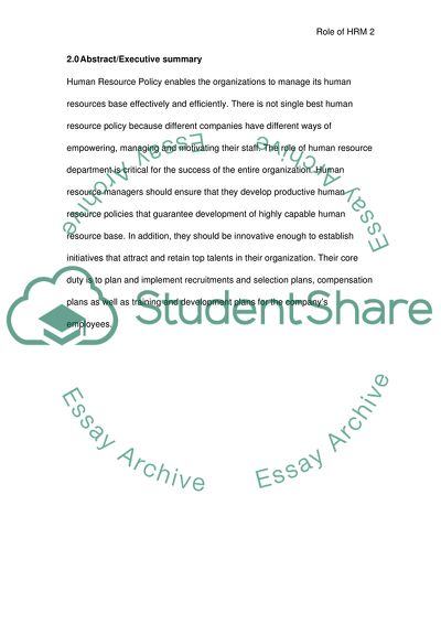 Effective HR Management Correlates with Corporate Performance