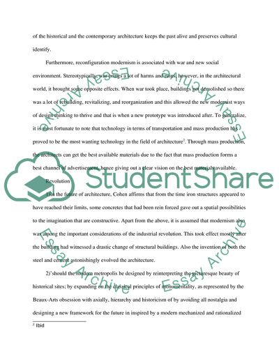 Development of Architecture