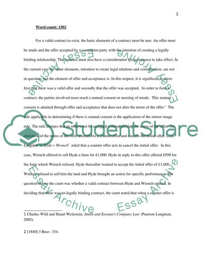 Binding Contract with Giant Car