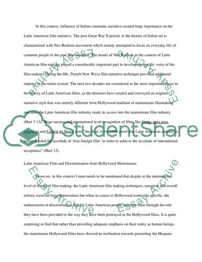 Chicano Studies: Latino Narrative Films