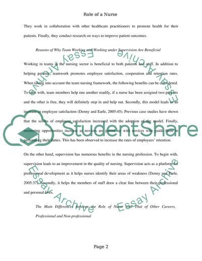 Reasons of Why Team Working and Working Under Supervision Are Beneficial