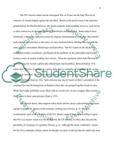 An ethical analysis of the September 11 attacks