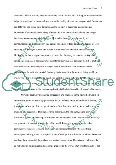 A Better Way to Keep the Net Open and Accessible