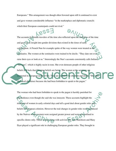 Shaping of Gender Roles