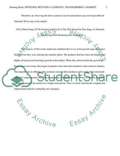 Nintendo: Reviving a Company, Transforming a Market