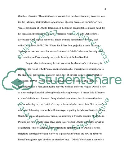 The Heroism of Othello